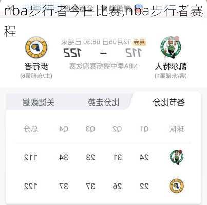 nba步行者今日比赛,nba步行者赛程