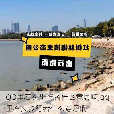 QQ里石头步行者什么意思啊,qq里石头步行者什么意思啊