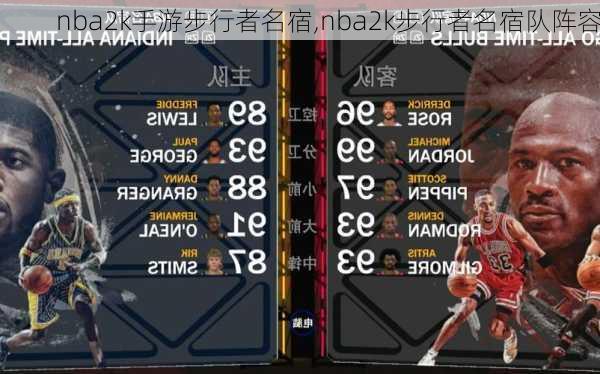 nba2k手游步行者名宿,nba2k步行者名宿队阵容