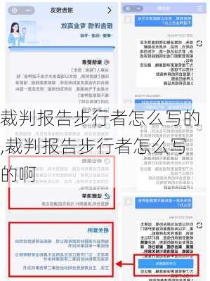 裁判报告步行者怎么写的,裁判报告步行者怎么写的啊