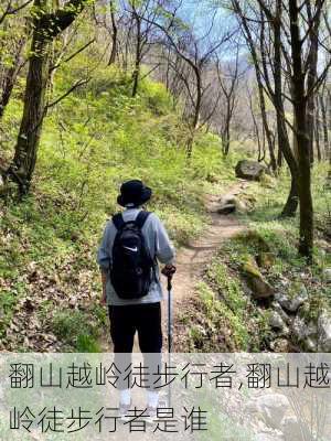 翻山越岭徒步行者,翻山越岭徒步行者是谁